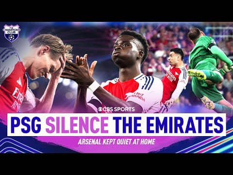 ADVANTAGE PSG | French champions beat Arsenal at Emirates in UCL Semi-final Leg 1 | Champions Club