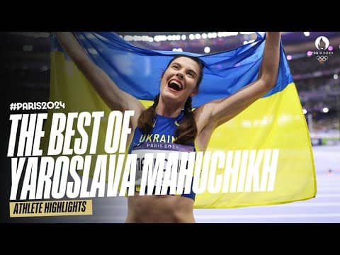 🇺🇦 Yaroslava Mahuchikh: Reaching New Heights at the Olympics | Athlete Highlights