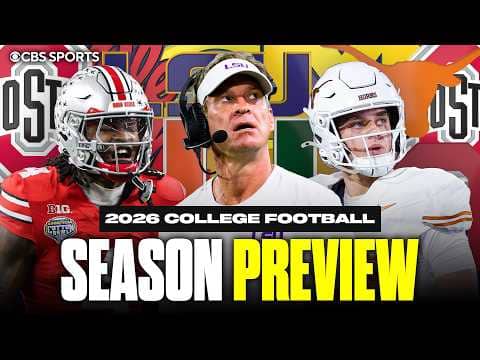5 MUST-WATCH College Football games during 2026 season | Ohio State-Texas, LSU-Ole Miss & MORE