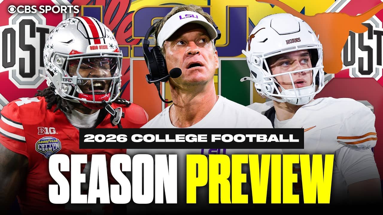 5 MUST-WATCH College Football games during 2026 season | Ohio State-Texas, LSU-Ole Miss & MORE