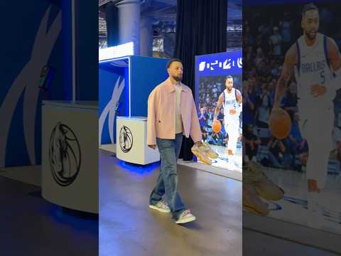 Steph x Klay arrive for a Splash Brothers Showdown 🔥