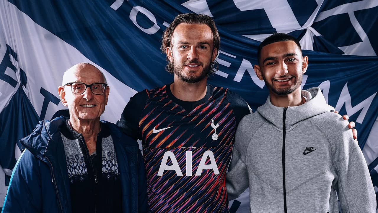 The Spirit of Tottenham. Behind the scenes with Eddie & Kareem at the 2026/27 Spurs launch kit shoot