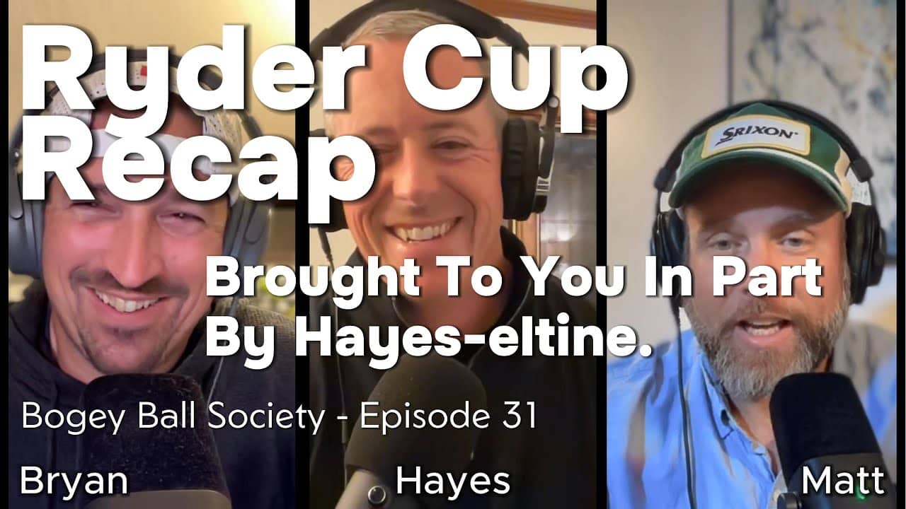 Ryder Cup Recap - Brought to you by Hayes L. Tine
