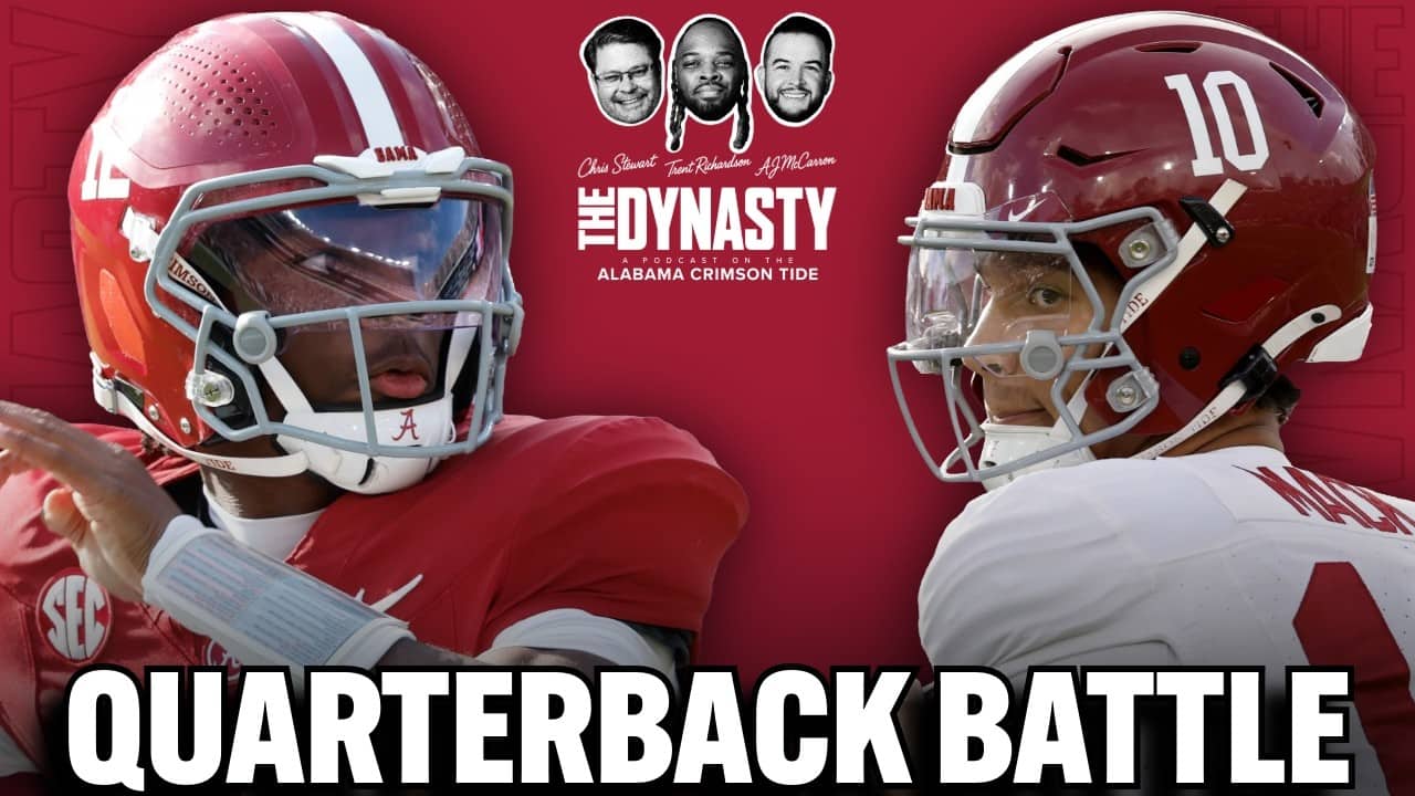 Alabama’s QB Battle Rages On, Ty Simpson’s Draft Stock Trends Up & Basketball Falls to Michigan