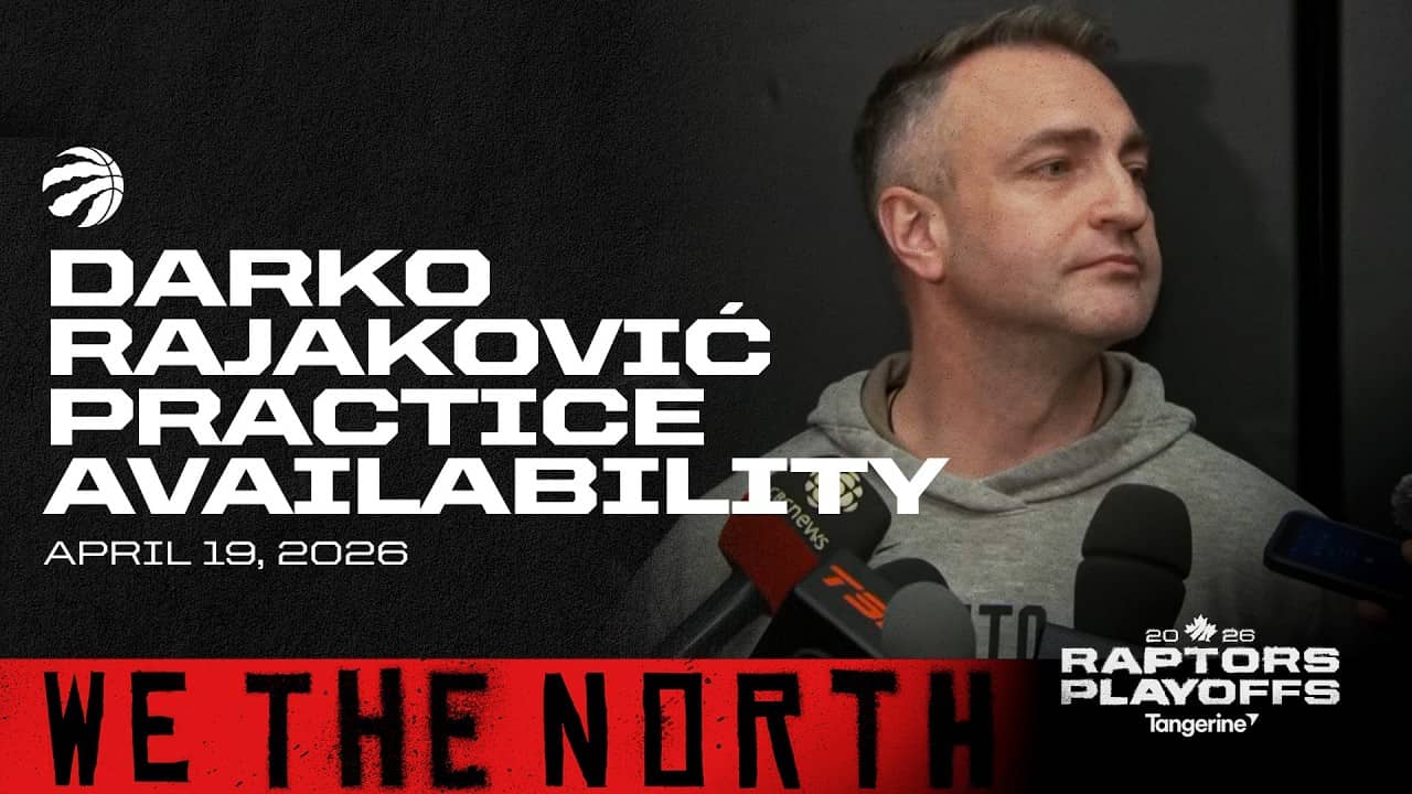 Darko Rajakovic | Playoff Practice | April 19, 2026
