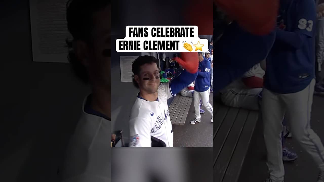 Celebrating our Top Dawg, Ernie Clement 🫡⭐️ #MLB #Toronto #BlueJays