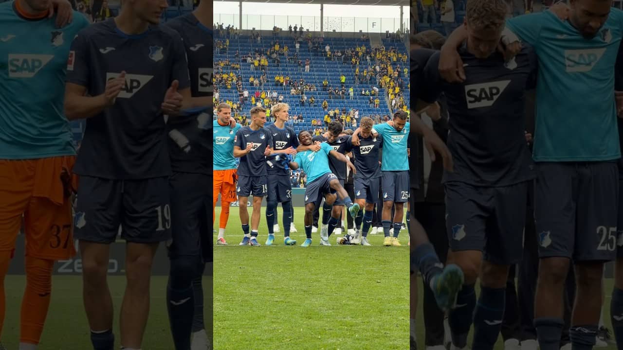 Bazou fühlts 🕺😎 #Hoffenheim #BazoumanaToure