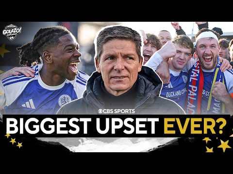 FA CUP HISTORY as Macclesfield BEAT Crystal Palace