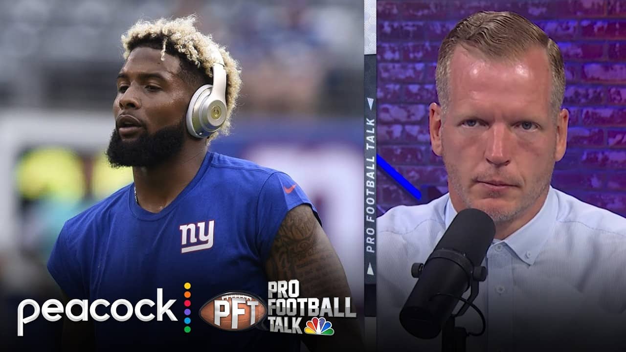 Odell Beckham Jr., Juju Smith-Schuster among Giants' WR workouts | Pro Football Talk | NFL on NBC