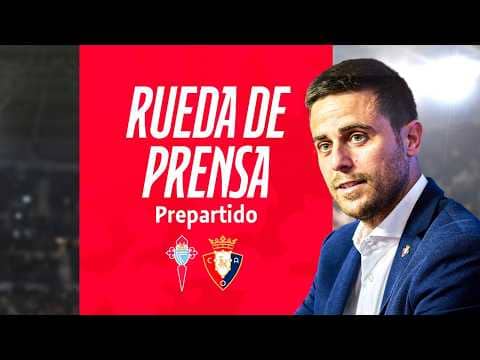 Rueda de prensa de Alessio Lisci previa al Celta vs Osasuna | 05.02.2026
