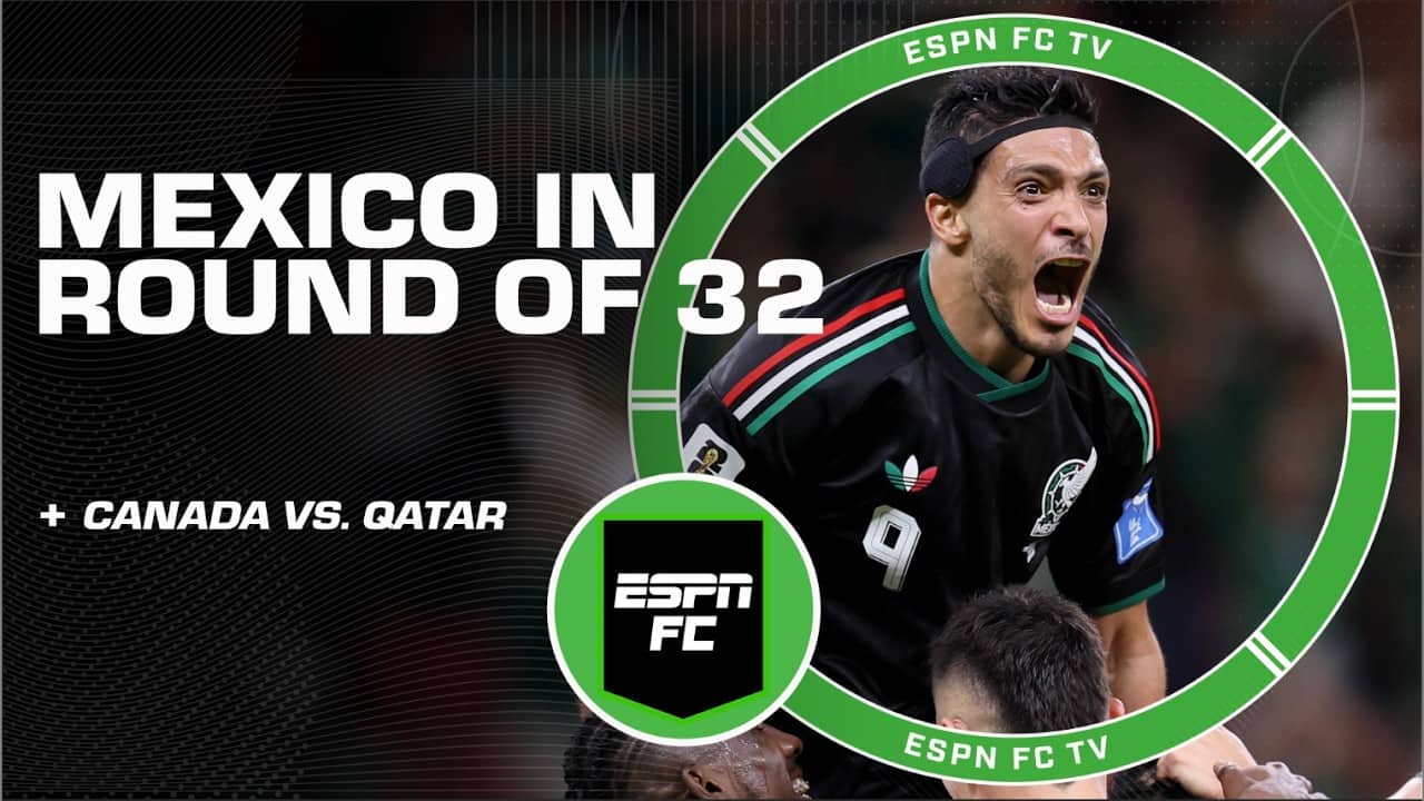 Mexico ADVANCE + Canada DOMINATE Qatar | ESPN FC