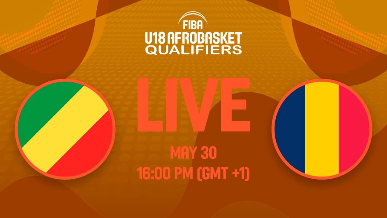LIVE - Congo v Chad | FIBA U18 AfroBasket Qualifiers 2026