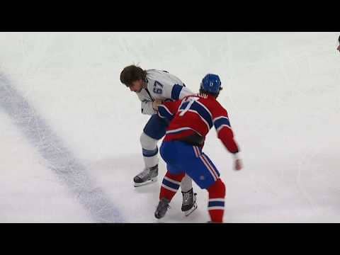 Josh Anderson Drops The Gloves With Declan Carlile