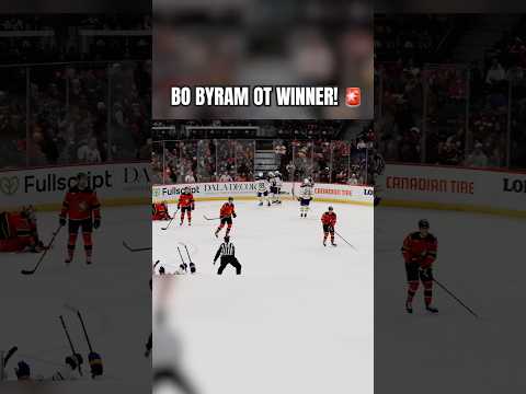 BO BYRAM CALLS GAME! 💥 #nhl #buffalosabres #hockey