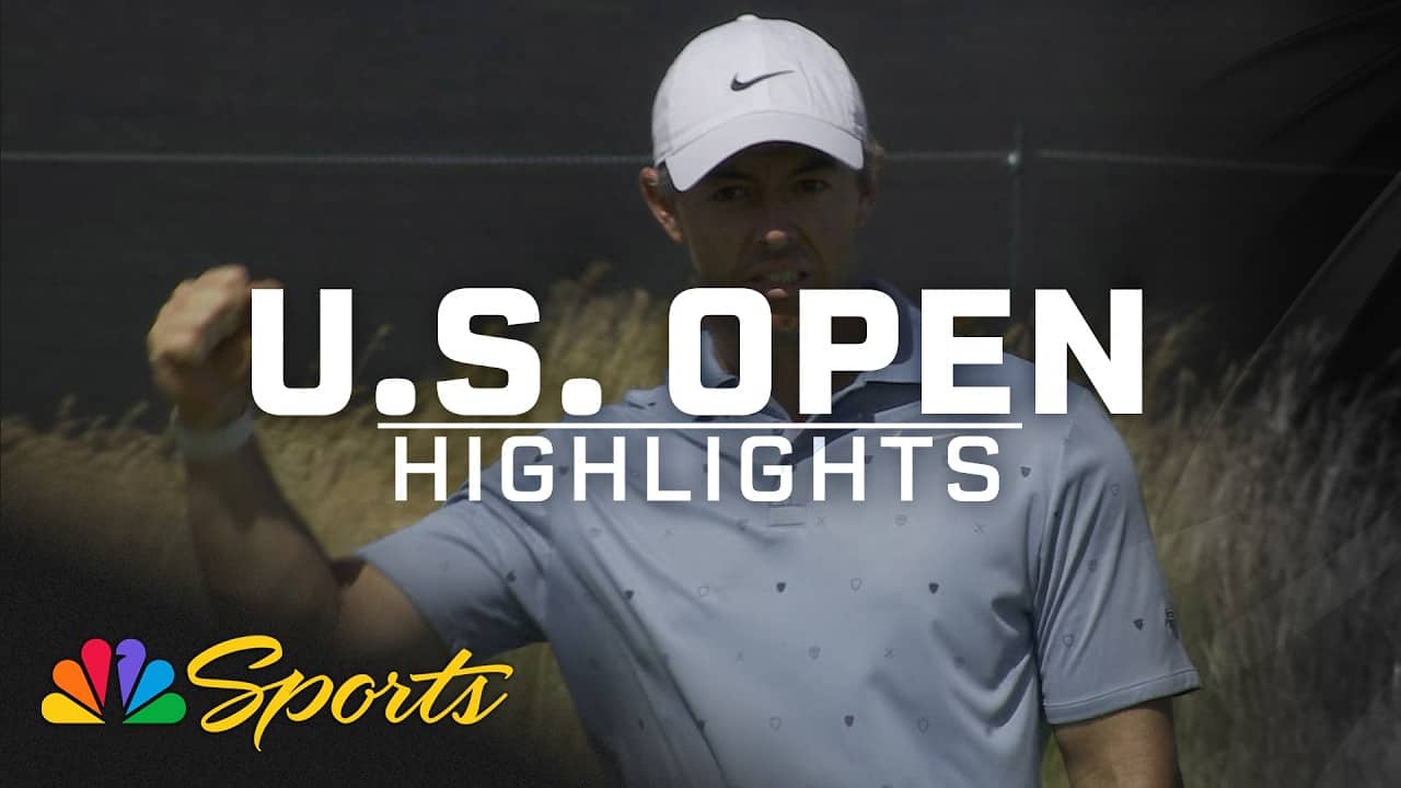 Rory McIlroy finds the cup from long distance at Shinnecock Hills | U.S. Open | Golf on NBC Sports