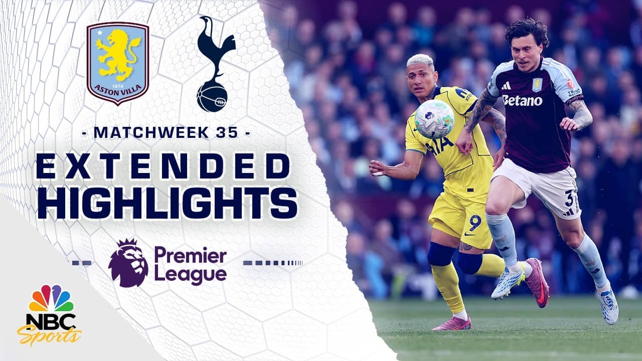 Aston Villa v. Tottenham Hotspur | PREMIER LEAGUE HIGHLIGHTS | 5/3/2026 | NBC Sports