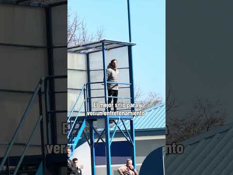 Quique Sánchez Flores desde las alturas 🔥 #goazenglorioso #futbol #alaves #football