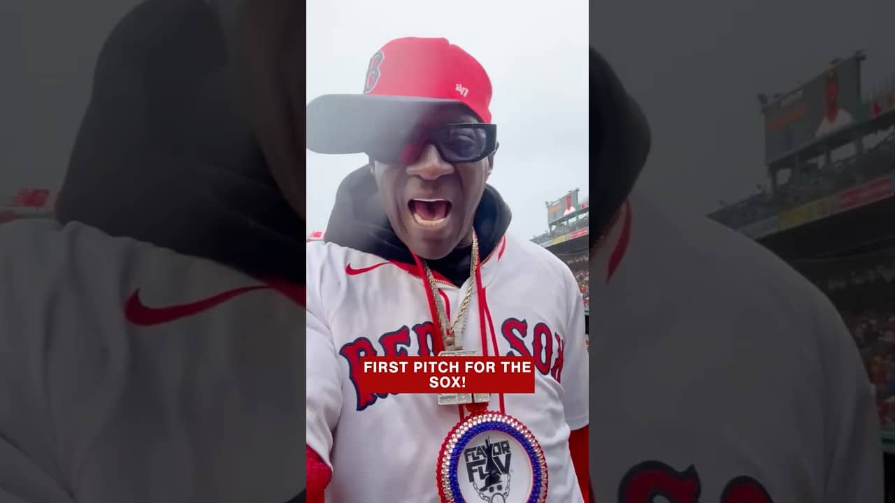 Flavor Flav at Fenway!