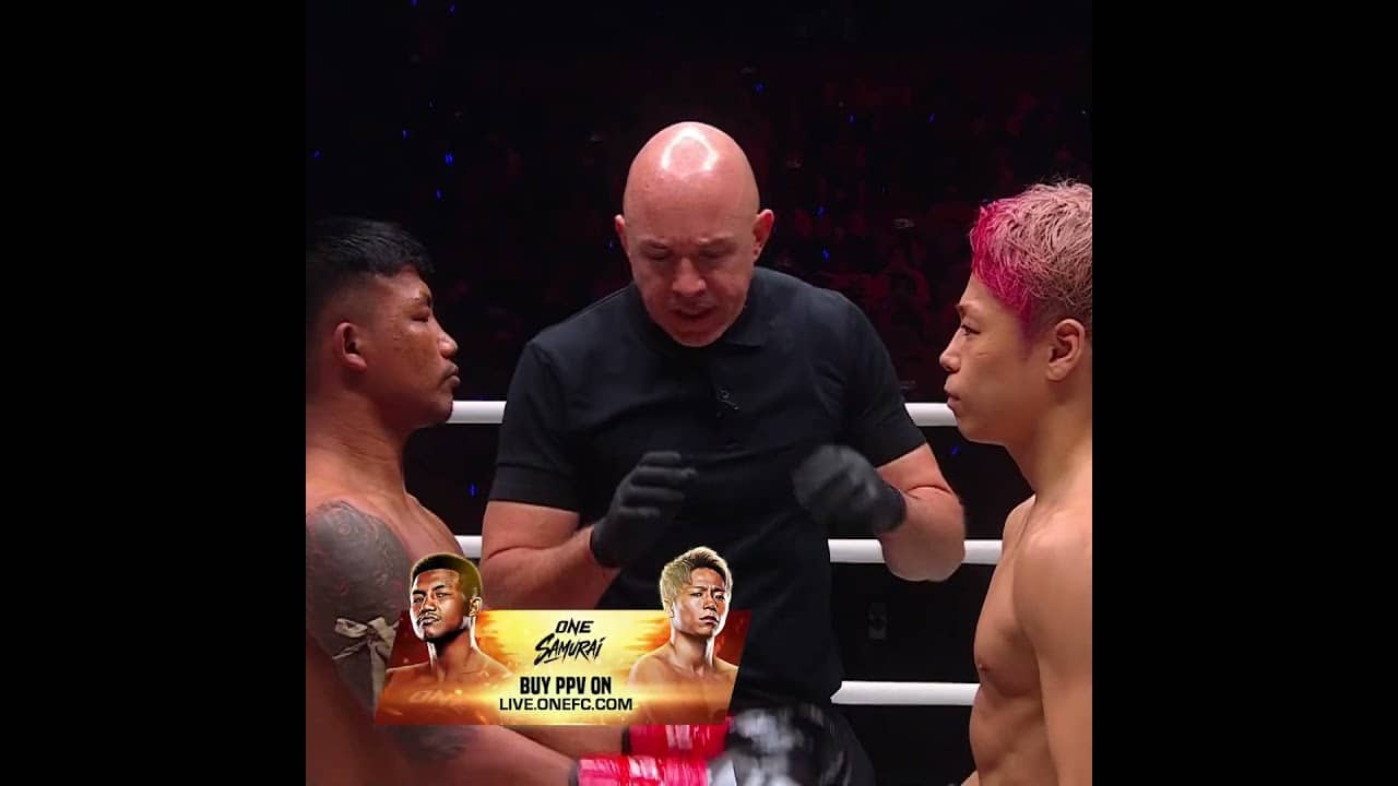 Rodtang vs. Takeru II is LIVE 🔥 Buy your PPV NOW to see this historic rematch at ONE SAMURAI 1!