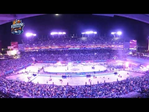 Watch Gameday Timelapse of Epic NHL Stadium Series in Tampa