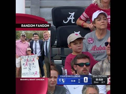 Random Fandom celebrates Grant's 8th birthday in Tuscaloosa! 🥳