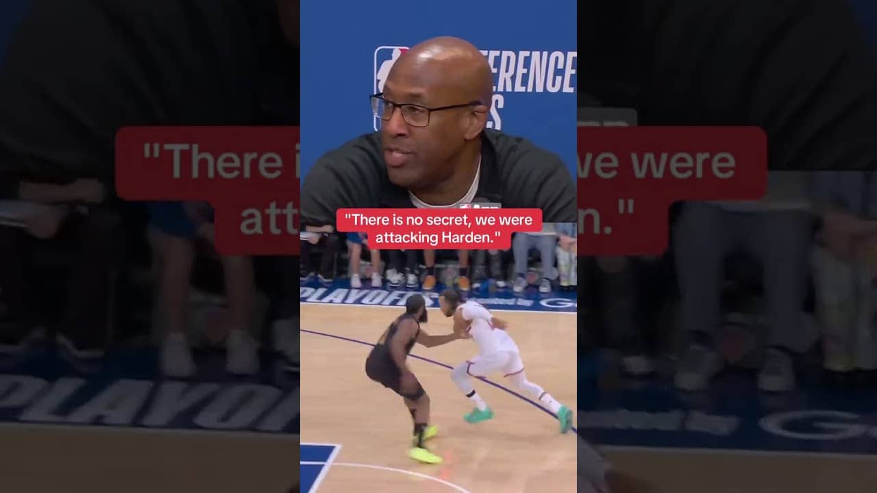 Coach Mike Brown said the quiet part out loud about ECF Game 1 against Cleveland 👀