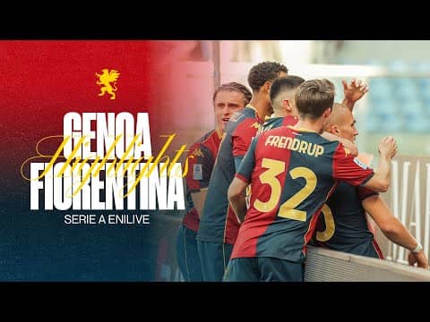 HL | GENOA 2-2 FIORENTINA | SERIE A ENILIVE 25/26