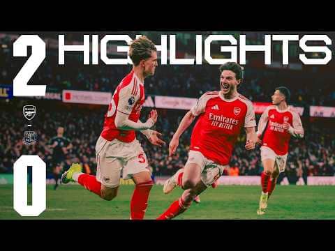 DOWMAN & GYOKERES WITH TWO HUGE GOALS FOR THE ARSENAL | HIGHLIGHTS | Arsenal vs Everton (2-0) | PL