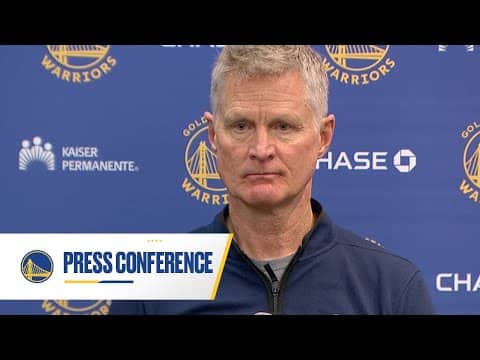 Steve Kerr Recaps Warriors Loss Against 76ers | Dec. 4, 2025