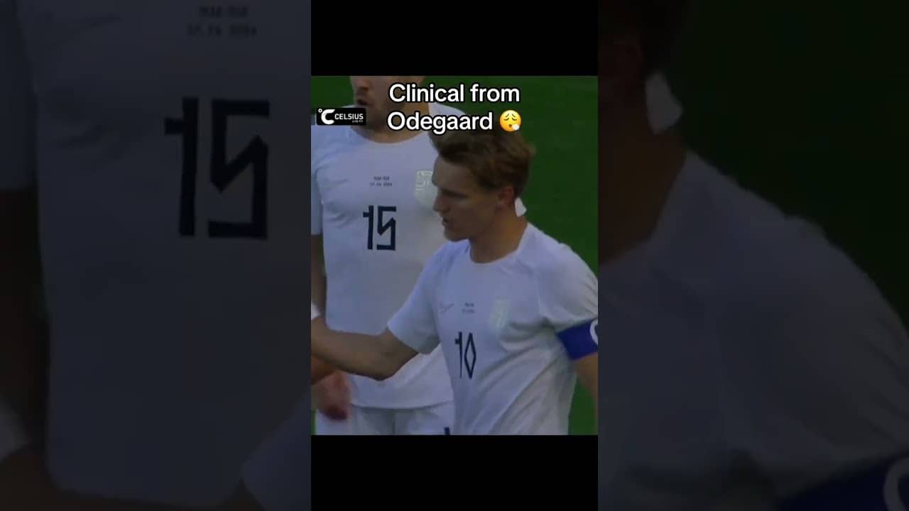 Martin Odegaard with the equalizer for Norway 🔥