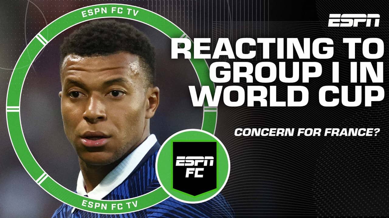Will France have a tough time in the 2026 FIFA World Cup Group I? | ESPN FC