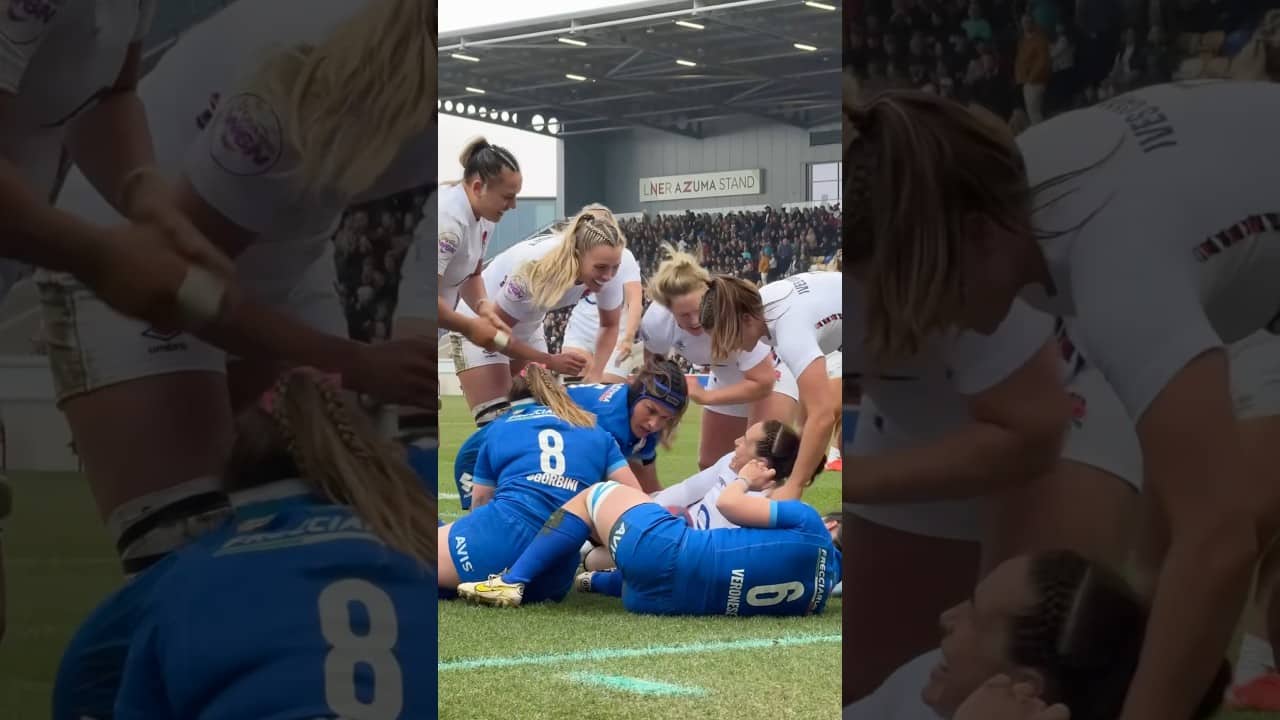 Rewind to the last time the Red Roses faced Italy ⏪ #englandrugby #redroses #rugby