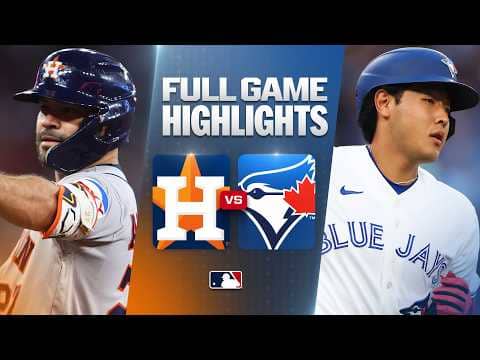 ASTROS vs. BLUE JAYS Full Game Highlights (6/22/26) | MLB Highlights
