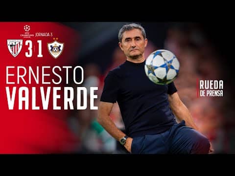 🎙 Ernesto Valverde | post Athletic Club 3-1 Qarabag FK | Champions League 2025-26 MD3