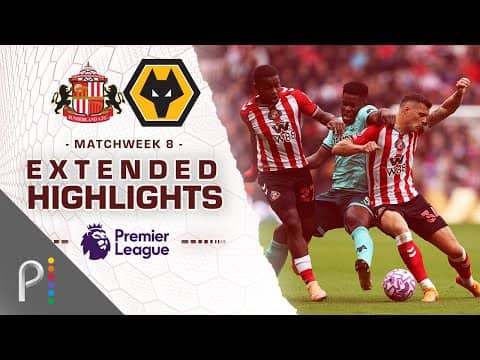 Sunderland v. Wolves | PREMIER LEAGUE HIGHLIGHTS | 10/18/2025 | NBC Sports