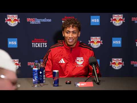 Julian Hall Press Conference | Red Bull New York Media Day 2026