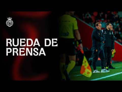 Rueda de prensa pospartido J24 de Jagoba Arrasate | RCD Mallorca