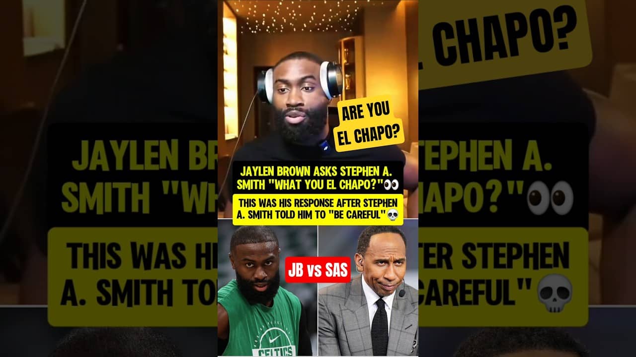 Jaylen Brown going in on Stephen A👀