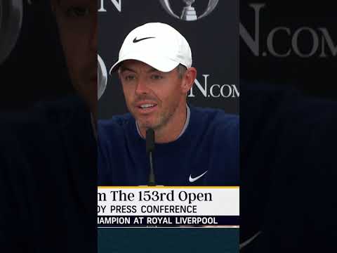 Rory McIlroy is ready for The Open 👍