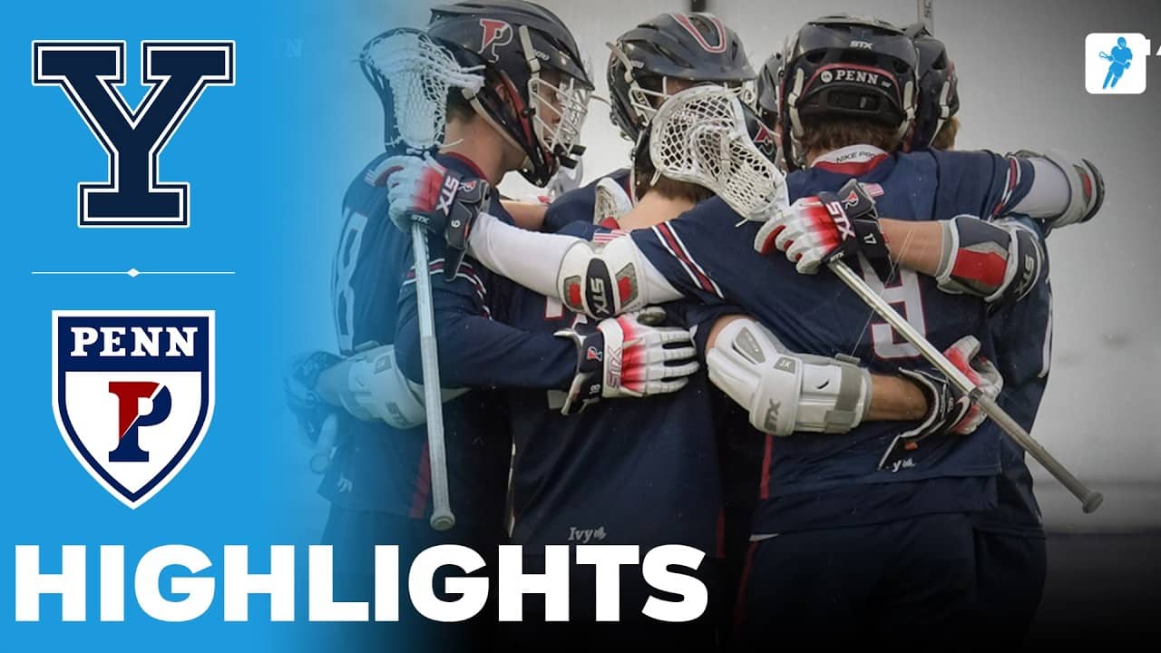 Yale vs Penn | NCAA College Lacrosse | Highlights - March 21, 2026