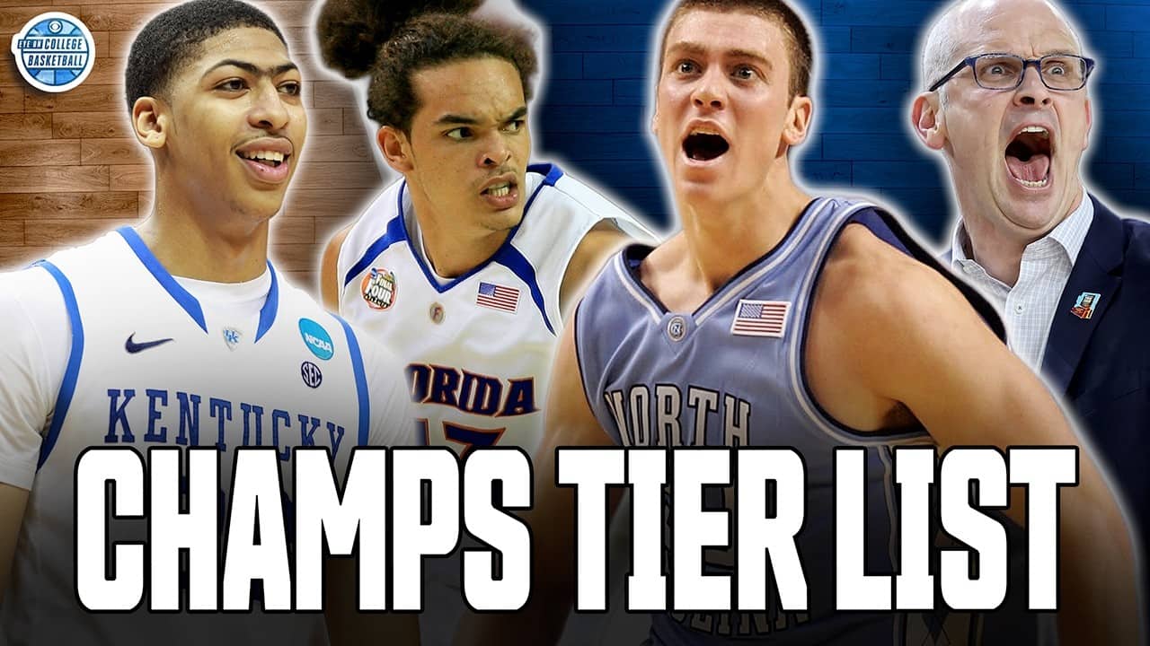 Ranking the last 20 men's college basketball national champions