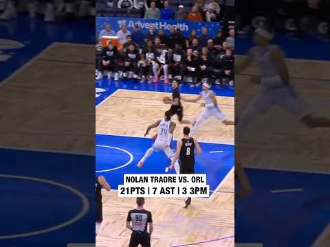 Nolan Traore hits new career highs in points & assists against Orlando #nba  #brooklynnets