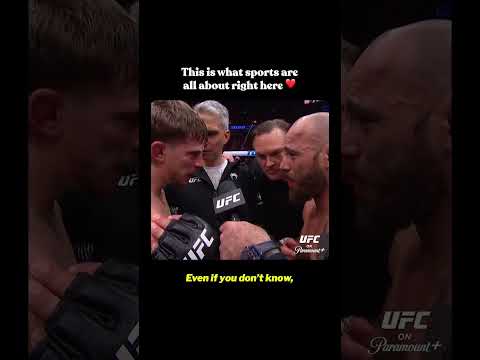 Jean Silva and sportsmanship for the win 🥹❤️ #ufc324 #ufc