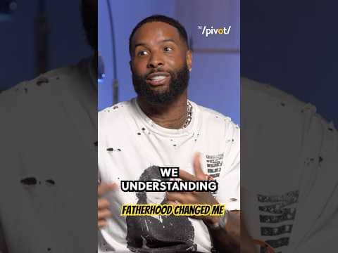 My little boy changed me. I look at him and I want to do better and be better I can’t lie to him-OBJ