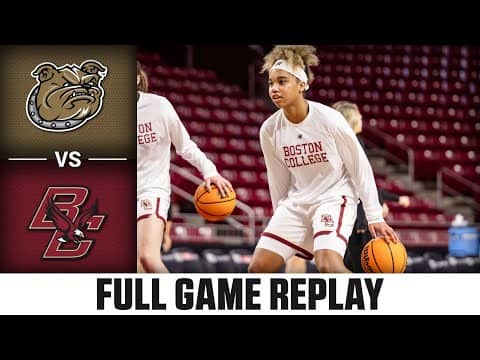Bryant vs. Boston College Full Game Replay | 2025-26 ACC Women's Basketball