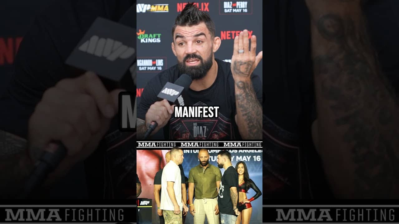 Mike Perry promises to take Nate Diaz "to the beach" during their fight in Los Angeles: