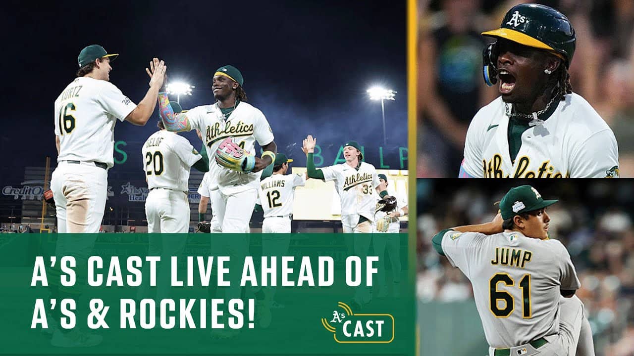 A's Cast Live Ahead of A's & Rockies from Vegas!| Lawrence Butler, Mark Kotsay & Dave Stewart join!