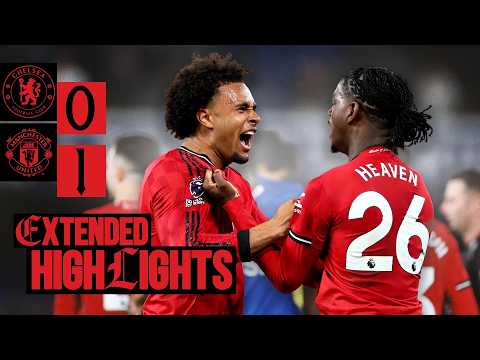 ANOTHER Bruno Assist 😮‍💨 | Chelsea v Man Utd | Extended Highlights