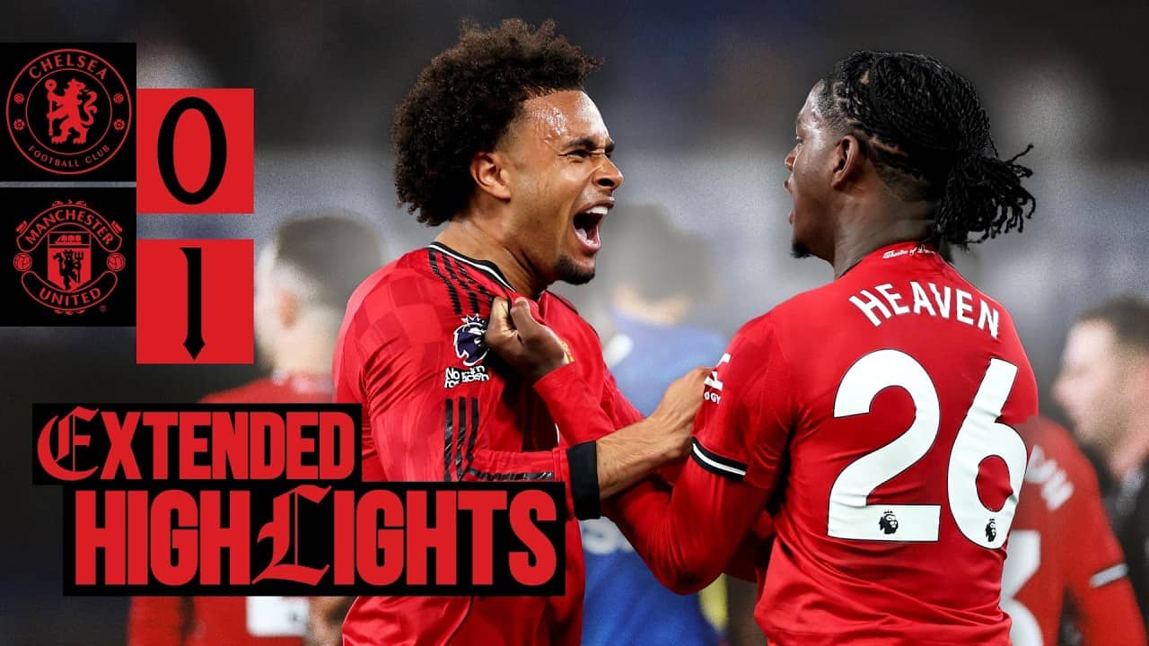 ANOTHER Bruno Assist 😮‍💨 | Chelsea v Man Utd | Extended Highlights