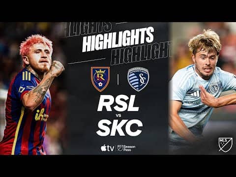 Real Salt Lake vs. Sporting Kansas City | Full Match Highlights